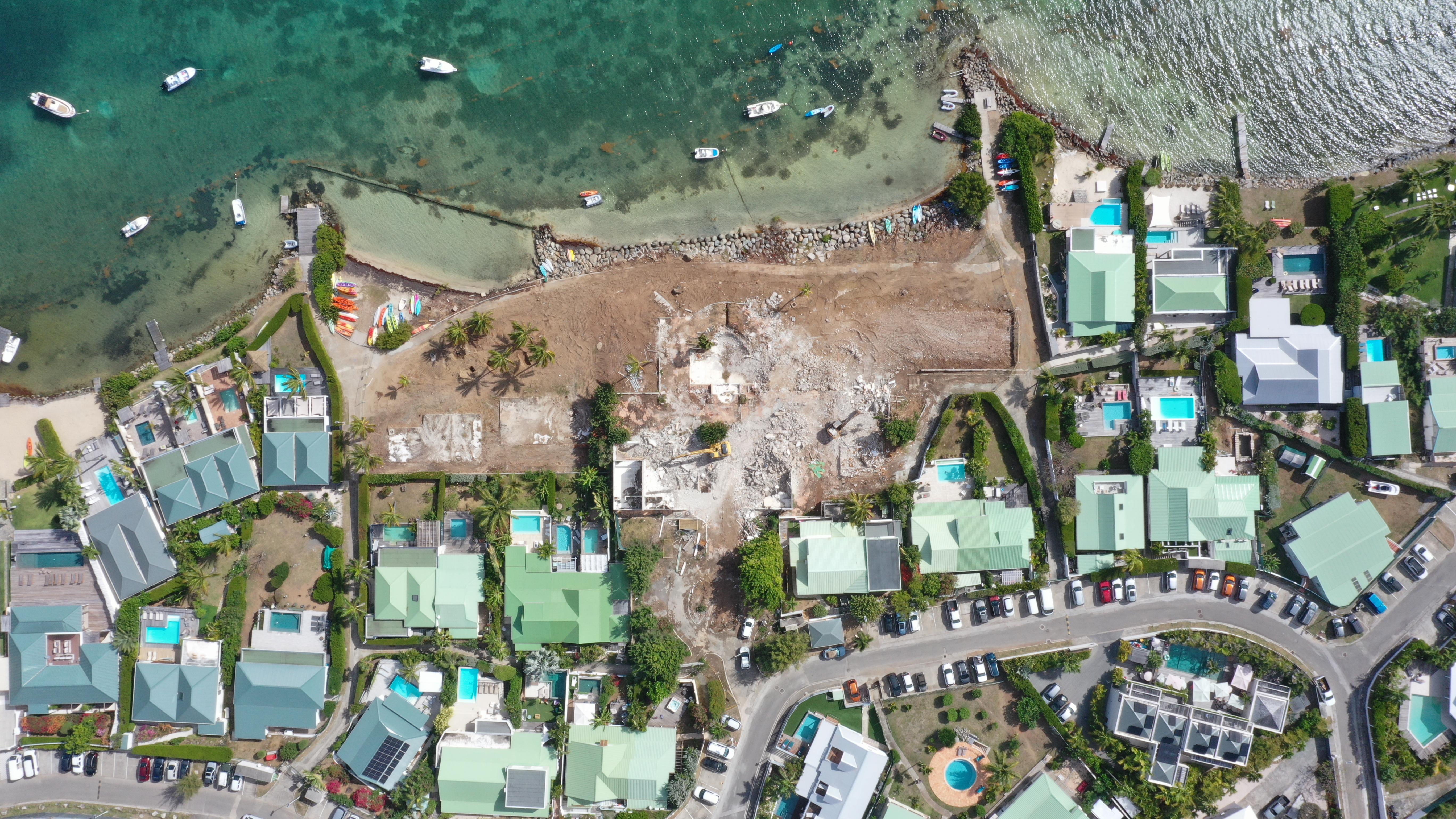 Démolition Little Key Saint-Martin — Geotech Caraïbes